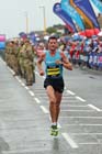 Collis Birmingham finishing the BUPA Great North Run.